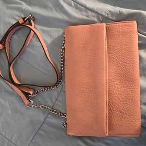 Elegant INC Pink Leather Crossbody Bag